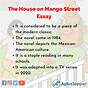 House On Mango Street Worksheets