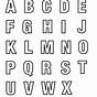 Printable Of Alphabet Letters