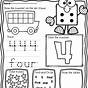 Preschool Number Worksheets 1-10