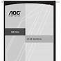 Aoc Lm720bge Computer Monitor User Manual