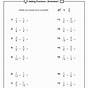 Fractions With Mixed Numbers Worksheets