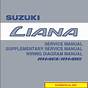 Suzuki Liana Service Wiring Diagram