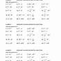 Exponential Equation Worksheet