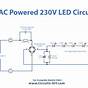 Led Light Circuit Diagram 230v
