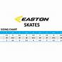 Youth Ice Skates Size Chart