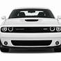 Front View Of Dodge Challenger