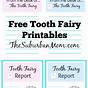 Printable Tooth Fairy Note