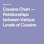 Chart Explaining Cousin Relation