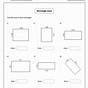 Finding Area Of A Rectangle Worksheets