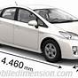 Toyota Prius Dimensions 2010