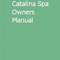 Catalina Hampton Spa Manual