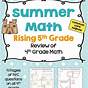Summer Work For 5th Graders
