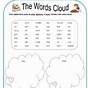 Cloud Trace Worksheet