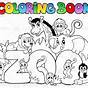Printable Coloring Pages Zoo Animals