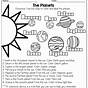 Worksheet On The Earth In The Solar System