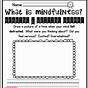 Free Mindfulness Worksheets