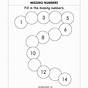 Fill In Missing Numbers Worksheets