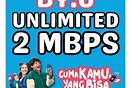 Paket By.U Unlimited 2 Mbps