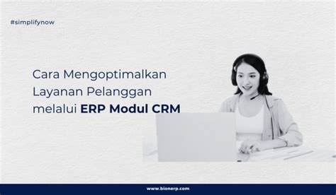 Modul layanan pelanggan CRM