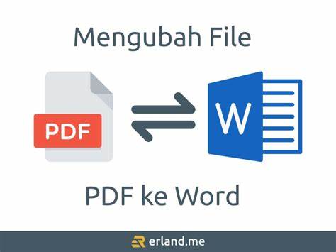 Pilih layanan konversi PDF ke Word gratis