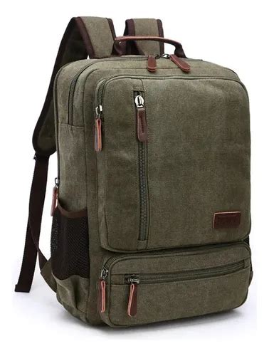 Gran Promoción! Mochila De Lona Vintage For Hombre, X | MercadoLibre