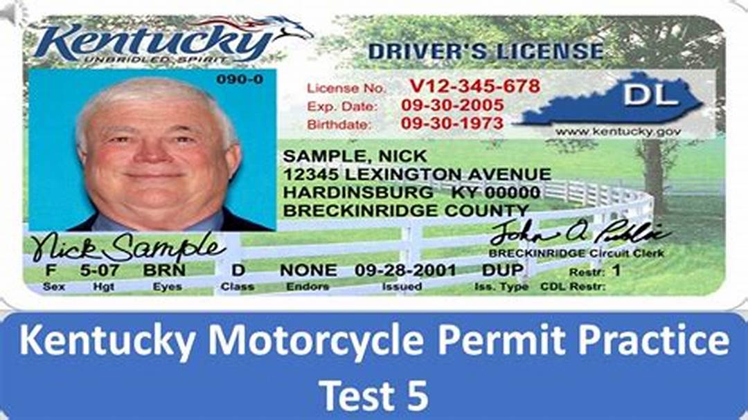 Motorcycle permit