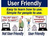 user friendly