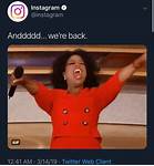 Instagram Shuts Down, & the World runs to Twitter with Memes - JaGurl TV