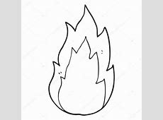 Dibujos de una llama de fuego