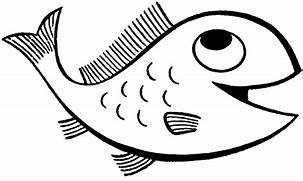 2020 Images Cooked Fish Coloring Page Source Clipartpanda Report Pages