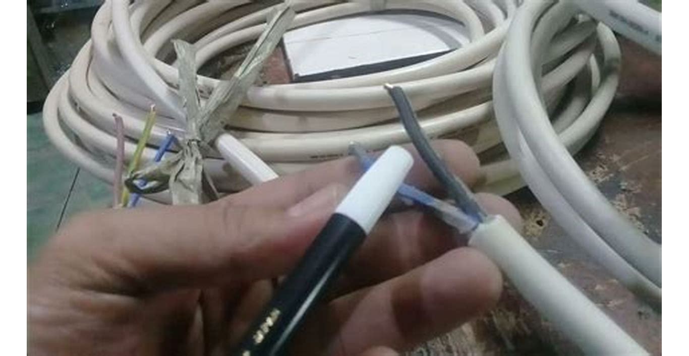 Kabel Biru Positif Negatif