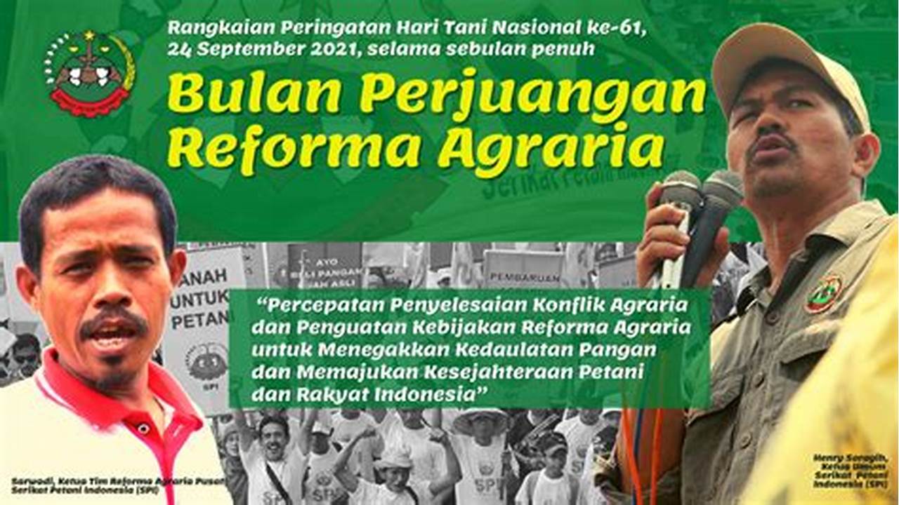 perjuangan petani indonesia