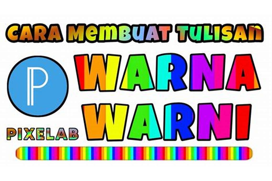 membaca tulisan warna-warni