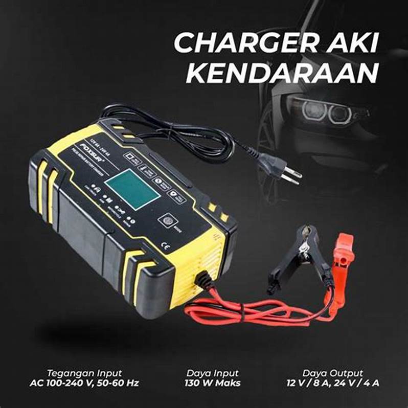 charge aki mobil 12 volt