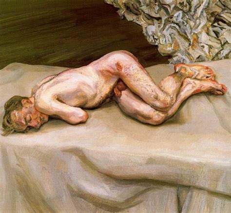 Sleeping Nude By Lucian Freud Artchive