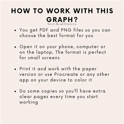 Ruitjespapier kralen 30 mm peyote-steek armbandpatroonsjabloon voor het ...