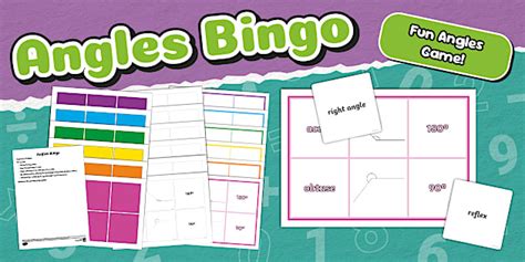 👉 Angles Bingo - KS2 Maths Twinkl