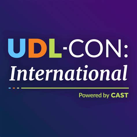 UDL-Con: International, powered by CAST