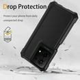 TJS for TCL K32 5G / K33 5G Phone Case, with Tempered Glass Screen ...