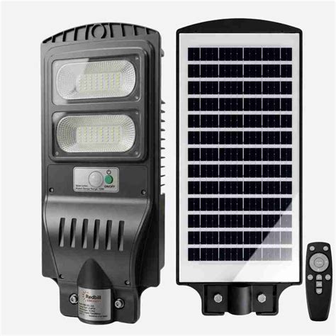 Redbill Energy Solar Street 8000K Light Pack,Solar Lights Outdoor with ...