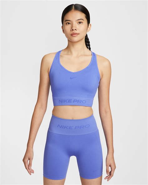 Nike Pro Seamless Women's Dri-FIT Cropped Tank Top. Nike SG