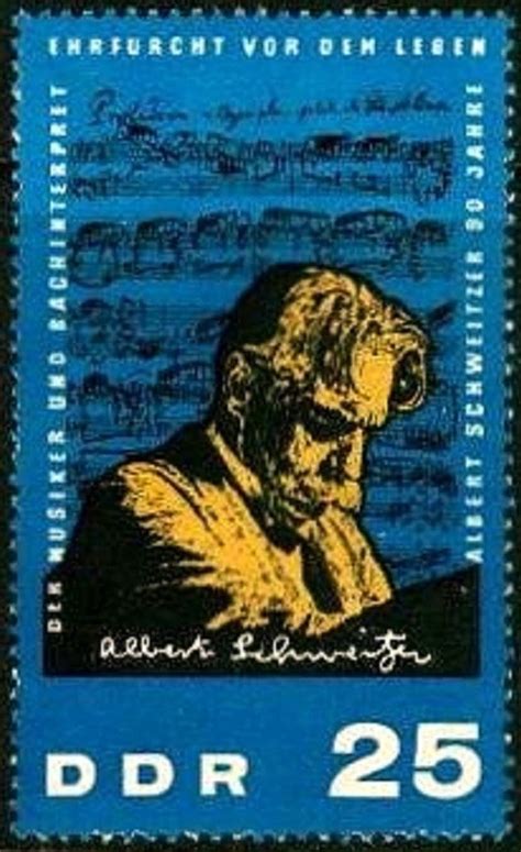 ALLEMAGNE RDA 785 ** MNH Albert SCHWEITZER orgue Nobel Paix Gabon ...