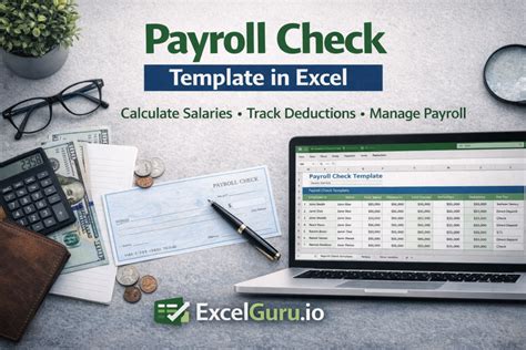 Payroll Check Template Excel