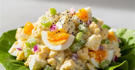 Receta de ensalada de huevo keto, rápida y fácil - Infobae