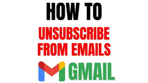 How to Unsubscribe from Emails in Gmail (PC Guide 2025) - YouTube