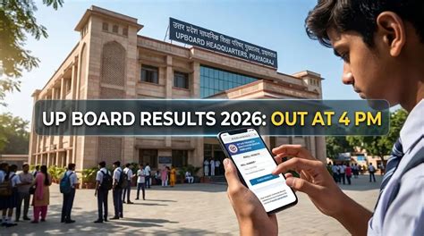 UP Board Result 2026 Live: Class 10 & 12 Time and Links