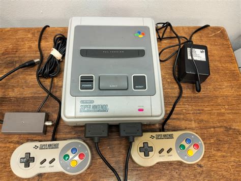 Nintendo - Snes - Super Nintendo Entertainment System (PAL) - Console ...