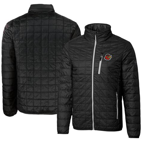 Men's Rochester Red Wings Cutter & Buck Black Rainier PrimaLoft Eco ...