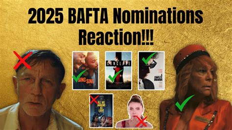 Bafta Nominations Reaction Youtube