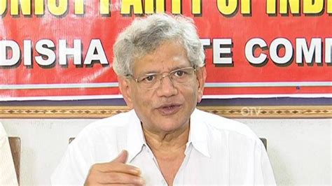 Will oppose both BJP & BJD in Odisha, no alliance with Congress: Yechury
